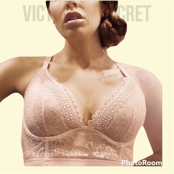 Victoria's Secret Other - Victoria Secret blush bralette racerback in 34D​​​​​​​​